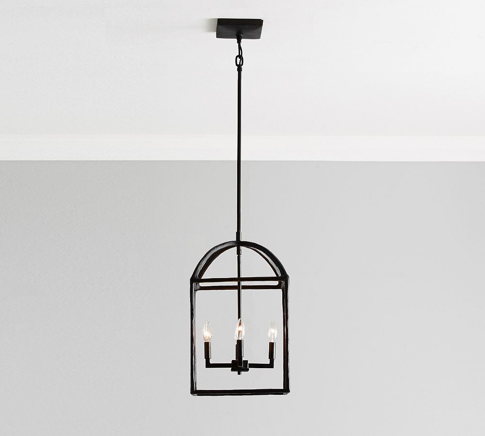 Fallon Forged-Iron Pendant | Pottery Barn (US)
