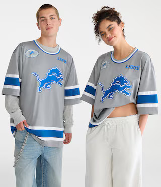 Detroit Lions Football Mesh Top | Aeropostale