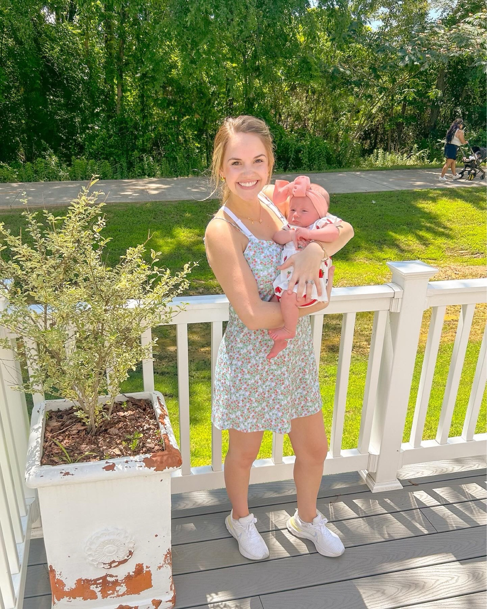 THE SWEETEST strawberry dress from Altar’d state🍓🤍🫶🏼 I can’t wait to wear this all summer!! 

#LTKBaby #LTKShoeCrush #LTKFindsUnder100