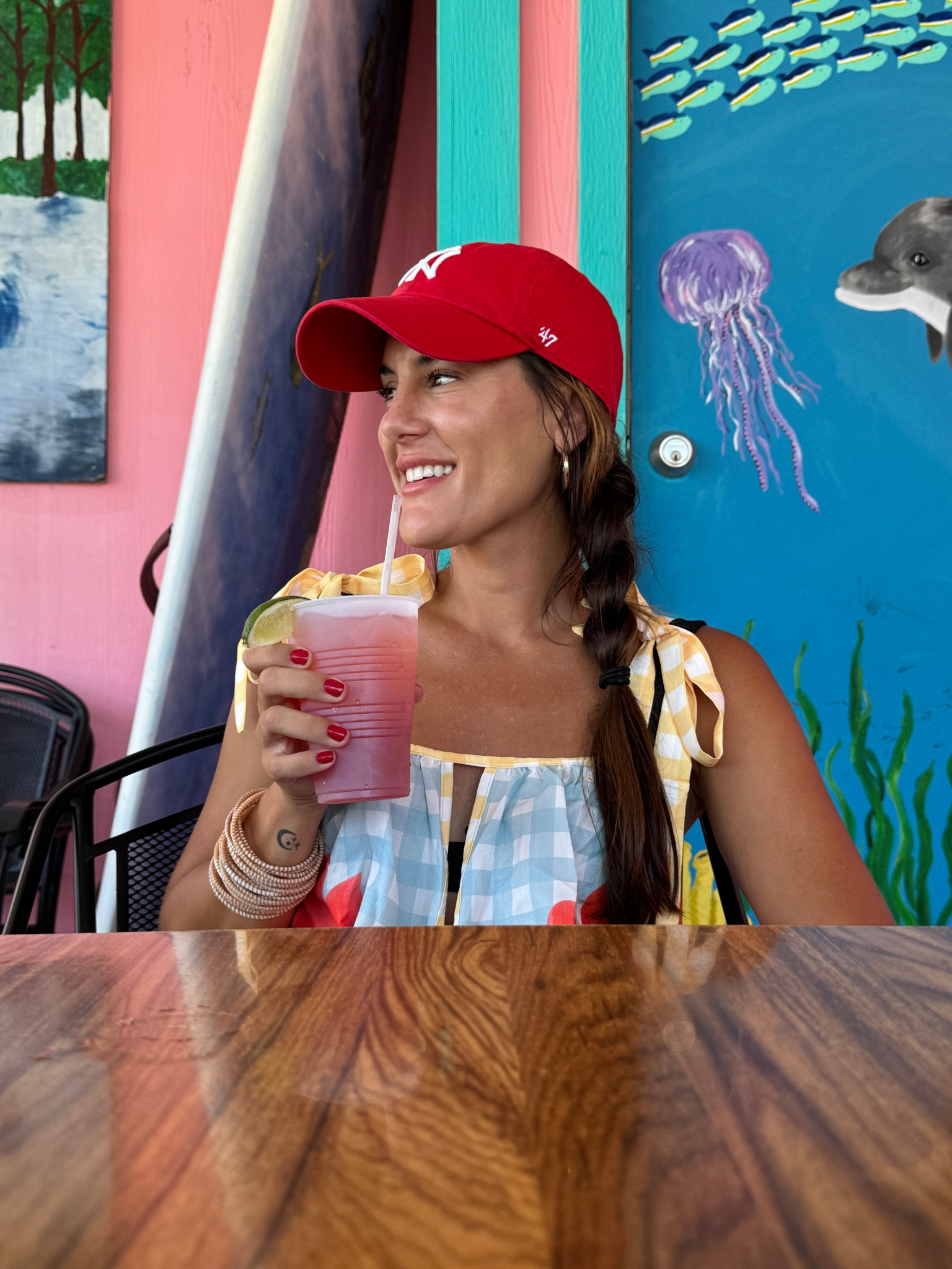 Cute summer dress
Hat


#LTKStyleTip #LTKSeasonal #LTKFindsUnder50