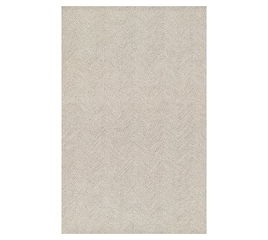 Iweala Handcrafted Chevron Rug | Pottery Barn (US)
