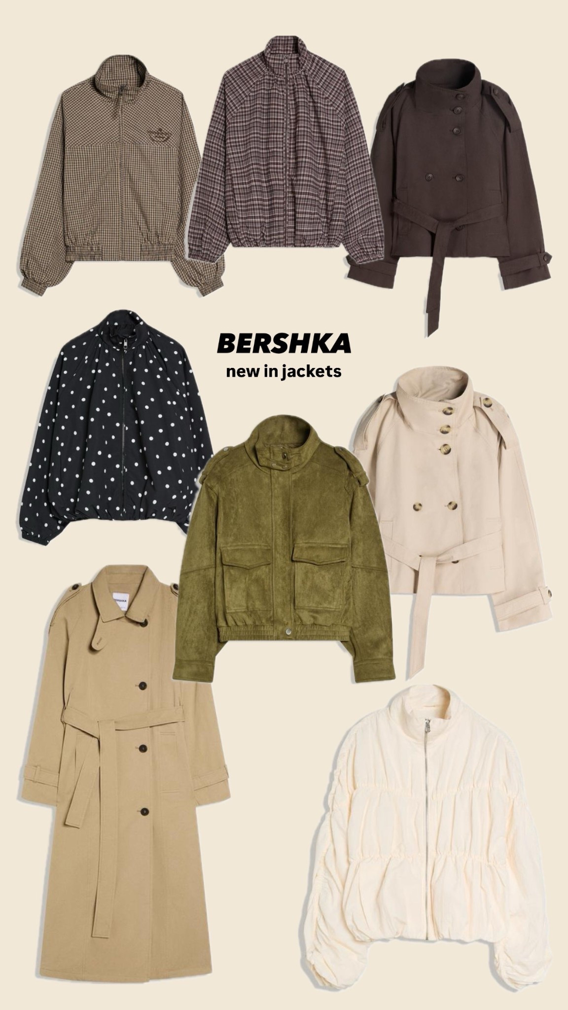 new in bershka spring jackets 💛 transitional fashion

#LTKuk #LTKspring #LTKstyletip