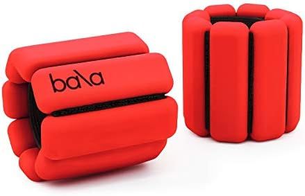 Bala Bangles - Set of 2 1lb Each | Adjustable Wearable Wrist & Ankle Weights | Yoga, Dance, Barre... | Amazon (US)