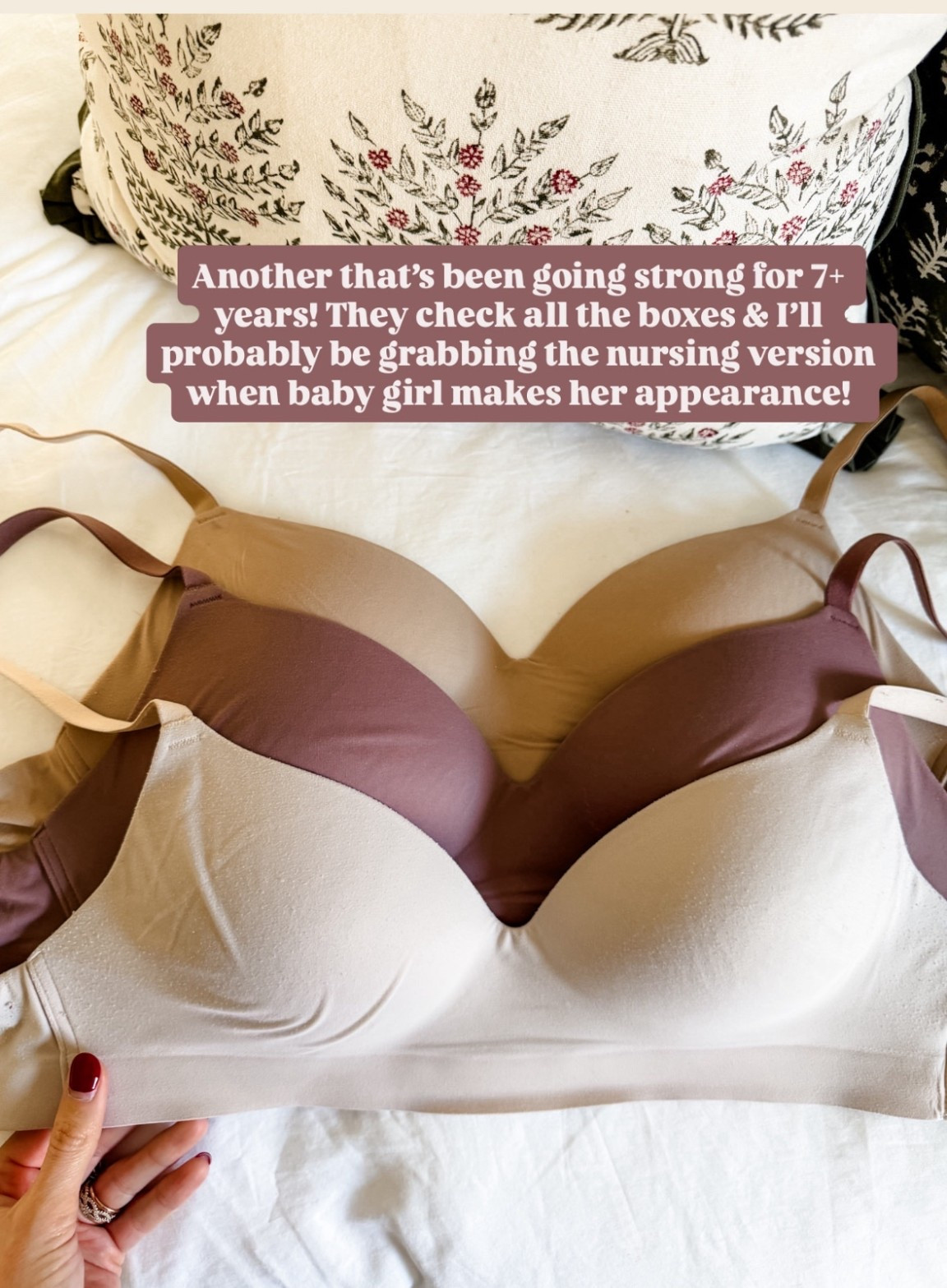 My favorite wireless bras 👏🏼 so great for everyday wear!

Loverly Grey, Soma, wireless bras

#LTKFindsUnder50