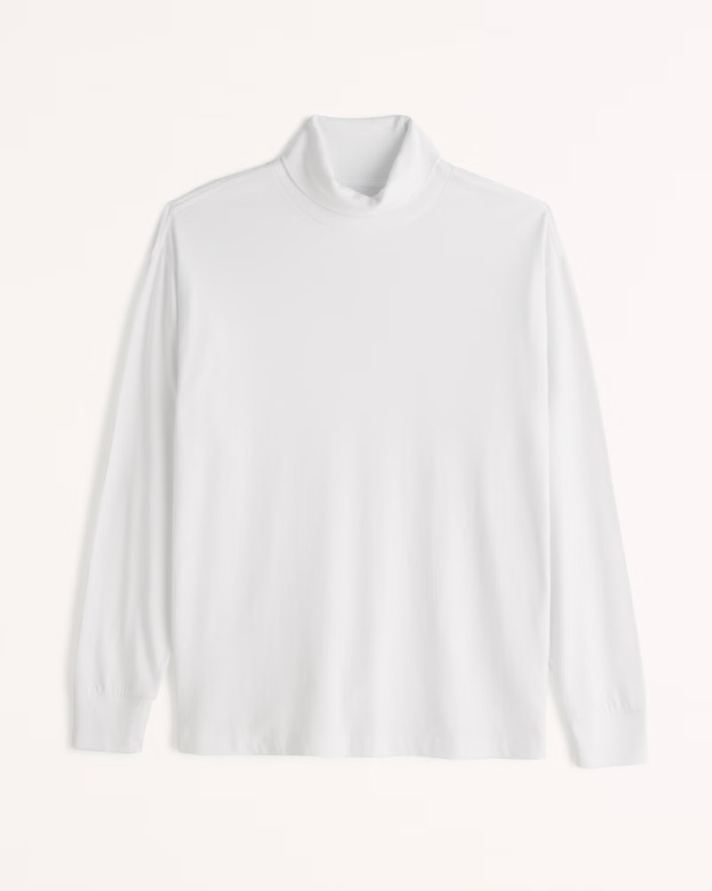 Men's Essential Jersey Turtleneck | Men's Tops | Abercrombie.com | Abercrombie & Fitch (US)