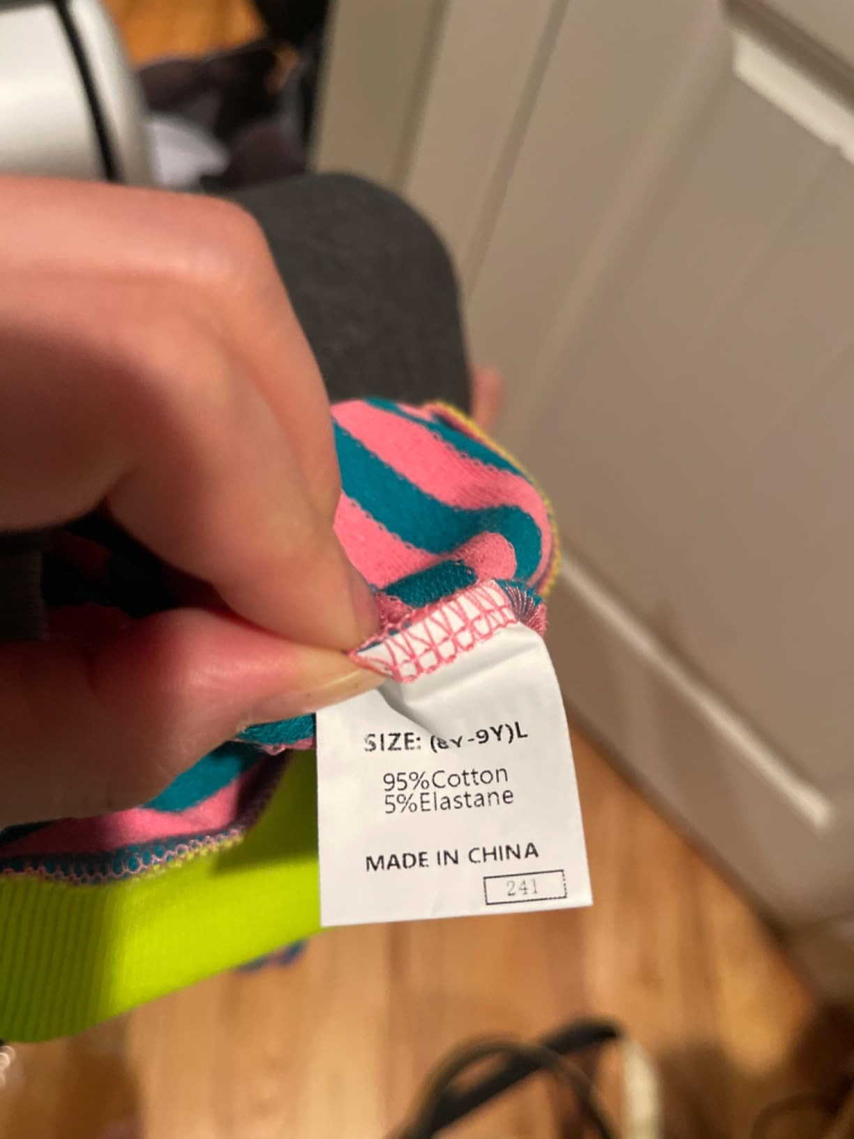 blibean Girls Cotton Long Sleeve Sweathirts Striped Color Block Tops Size 6-15 Years | Amazon (US)