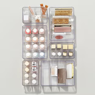 THE HOME EDIT Medium Bin Divider Clear | The Container Store