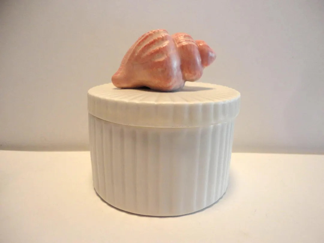 Fitz and Floyd Shell Trinket Box made in Japan,Collectible Fitz and Floyd Shell Trinket Box,Vinta... | Etsy (US)