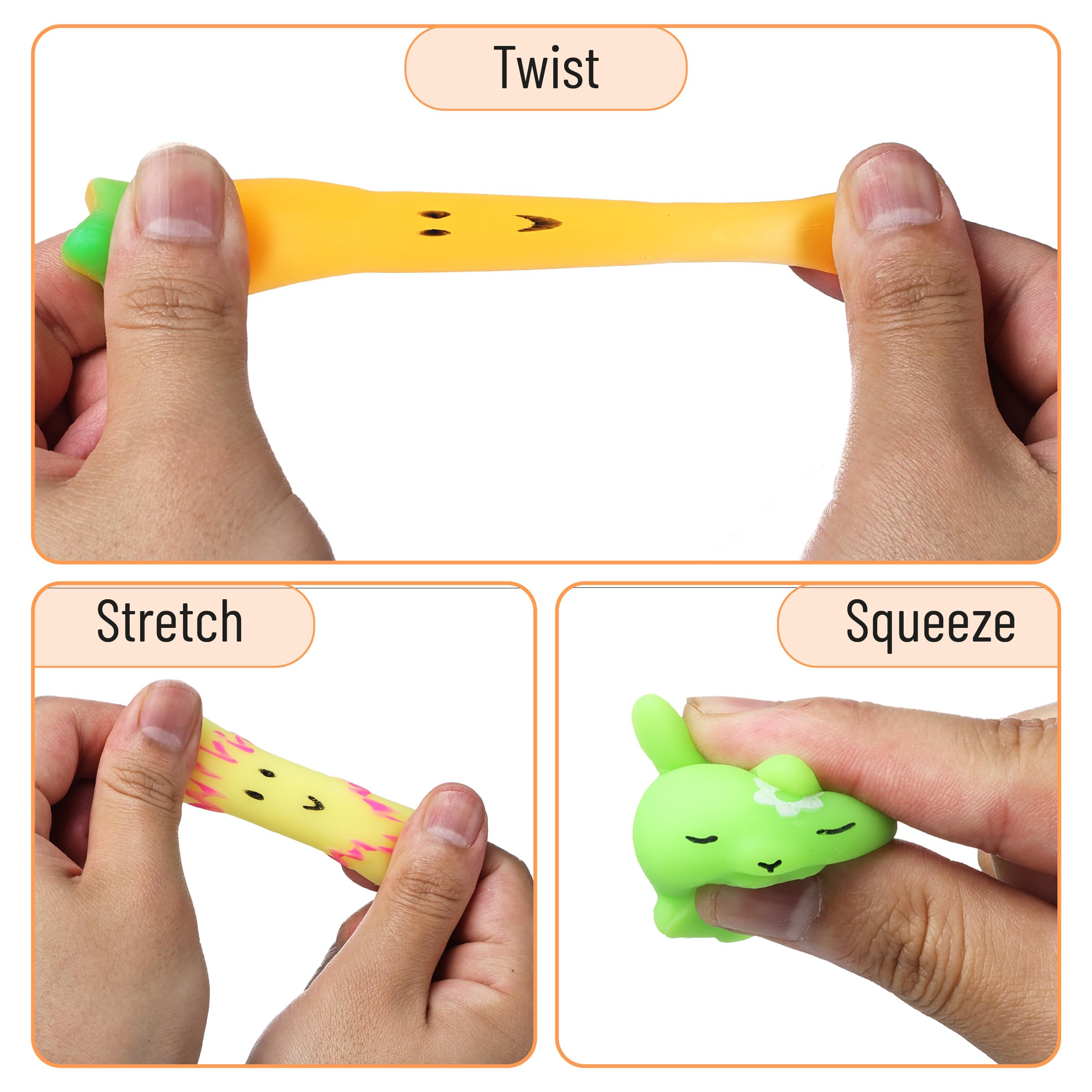 Mr. Pen- Easter Squishy Toys for Kids, 12 Pack, 12 Designs of Easter Squishies for Kids | Amazon (US)