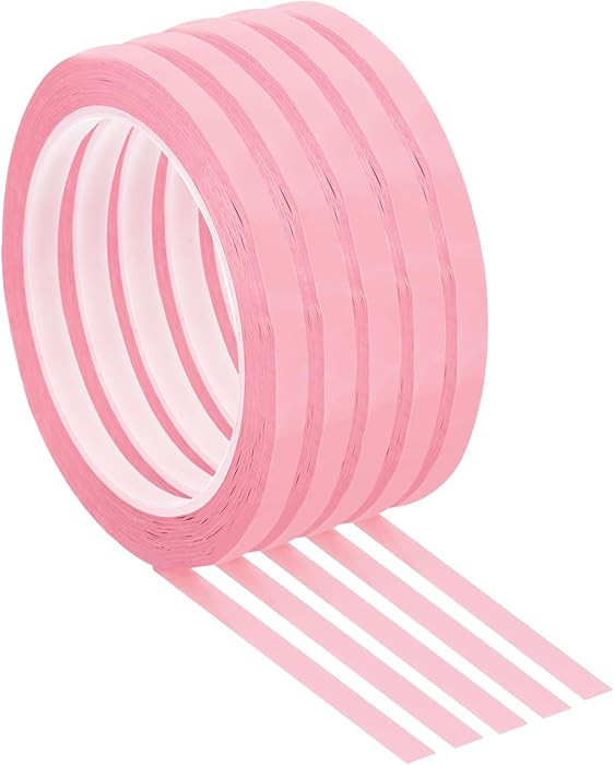 PATIKIL 5 Pack Whiteboard Tape, 7mm 1/4" Width Art Tape Dry Erase Board Pinstripe Thin Tape for G... | Amazon (US)