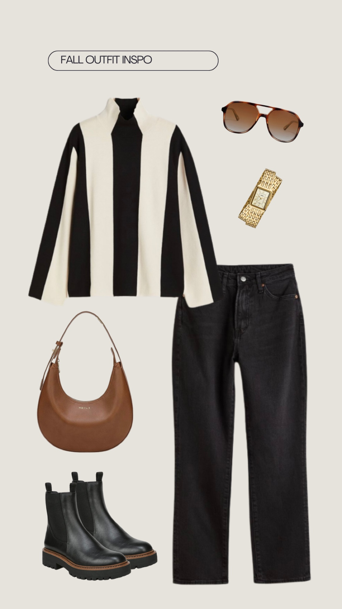 Fall Outfit Inspo - loving these fun striped sweaterblack

#LTKSeasonal #LTKstyletip #LTKshoecrush