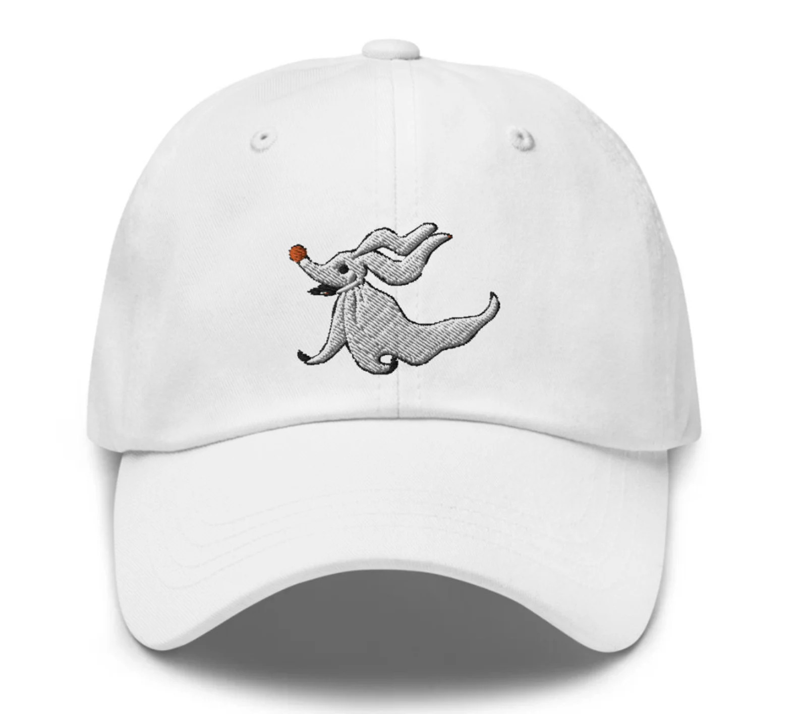 Zero Dog Embroidered Hat - "dad Hat" Style - Over 30 Colors - Boo Bash Hat - Not so Scary Hallowe... | Etsy (Global)