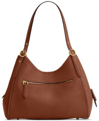 Coach Bella Medium Leather Shoulder Bag - Macy's | Macy's