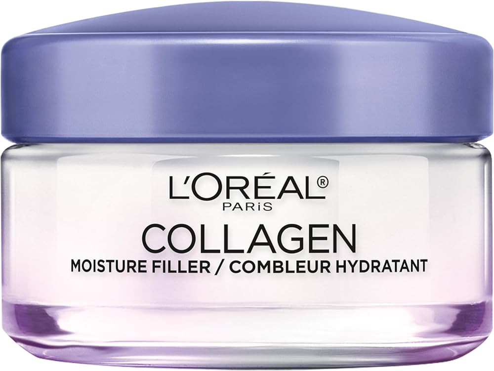 L’Oreal Paris Collagen Daily Face Moisturizer, Anti Aging Face Cream to Reduce Wrinkles and Pro... | Amazon (US)