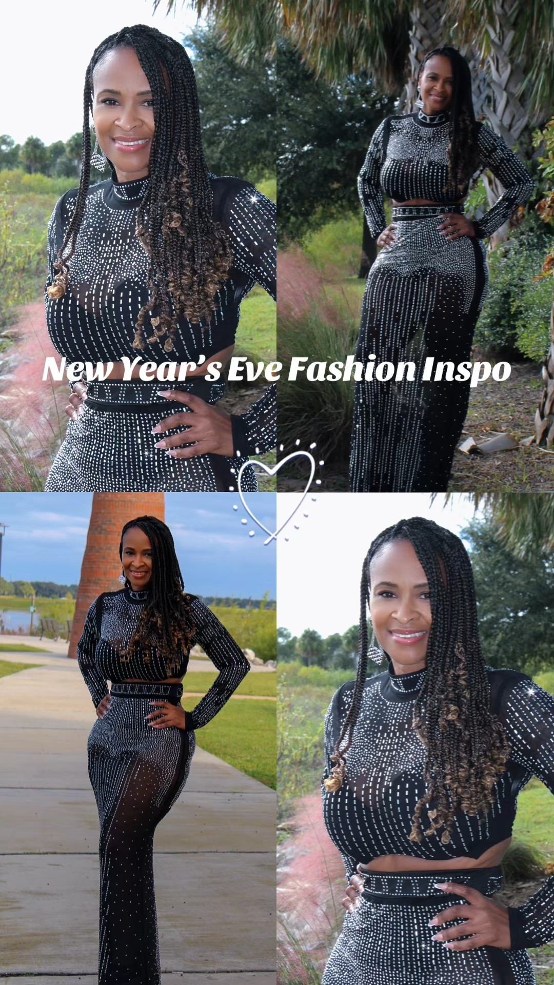 Ringing in the new year in style ✨ This black rhinestone 2-piece set was made for NYE moments. Elegant, bold, and guaranteed to turn heads 🖤✨

#NYEStyle #NewYearsEveOutfit #HolidayGlam #EveningWear #StatementStyle #RhinestoneStyle #PartyLook #LTKFashion #ShopLTK

#LTKOver40