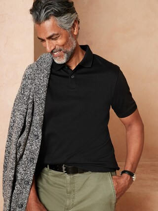 Luxe Touch Polo | Banana Republic Factory
