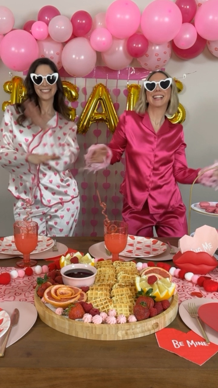 Valentines Day party / Galentine’s Day
Brunch ideas 
Valentine’s Day pjs 

#LTKParties #LTKHome #LTKWatchNow