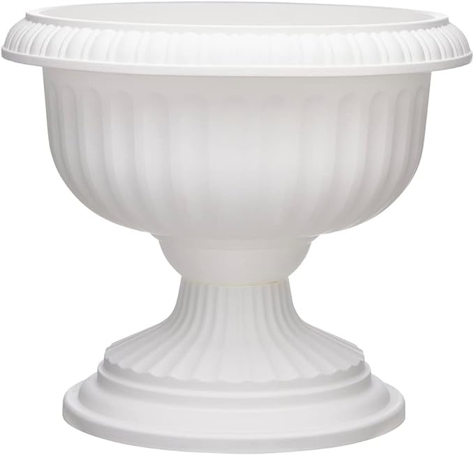 Southern Patio Dynamic Design 18 Inch Outdoor Home Resin Grecian Urn Versatile Planter Pot for En... | Amazon (US)