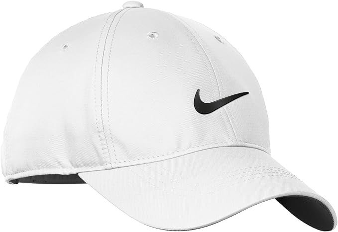 Nike Standard Golf Cap, White, Adjustable, One Size | Amazon (US)