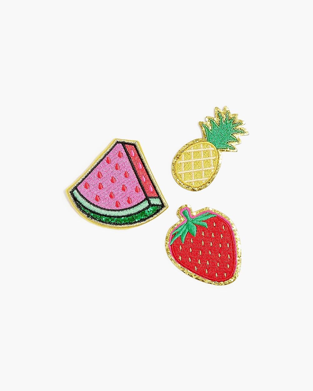 Fruit sticker patches set-of-three | J.Crew Factory