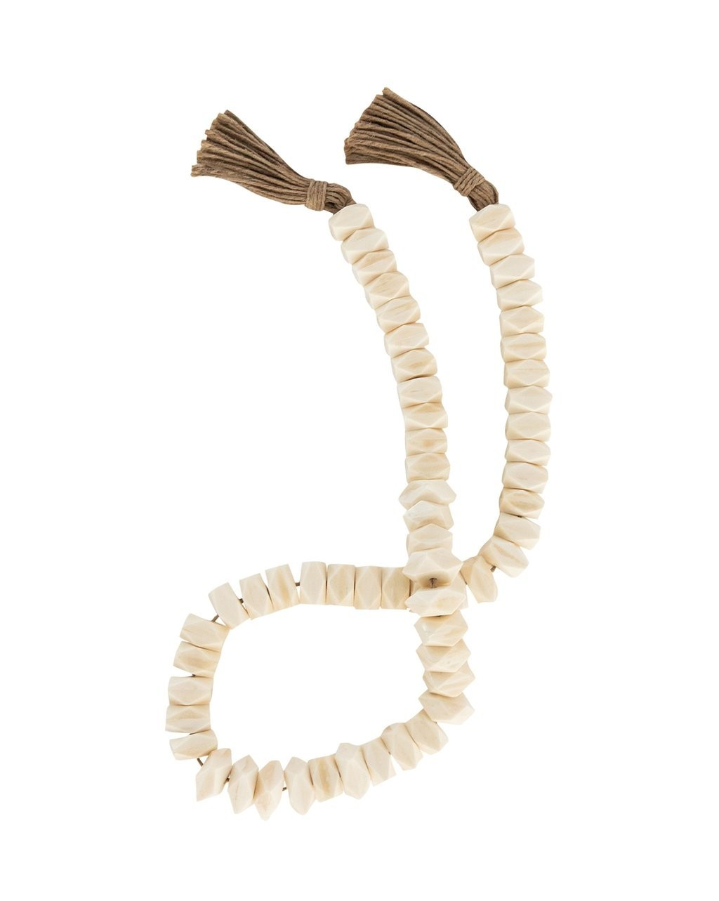 Faceted Bone Beads | McGee & Co.