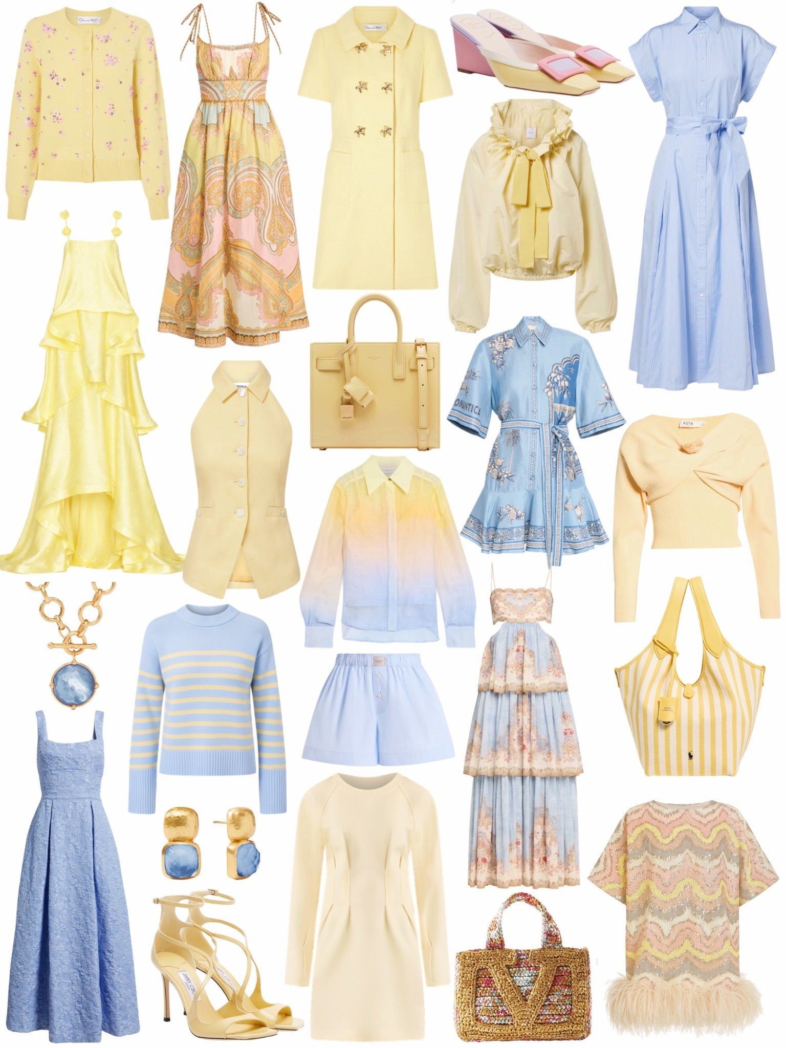 New arrivals 💛 Love these butter yellow and blue spring outfits. So many chic pieces for the season ahead!!

#LTKSeasonal #LTKSaleAlert #LTKWorkwear