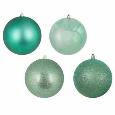 Assorted Christmas Ball Ornament Color: Seafoam | Wayfair North America