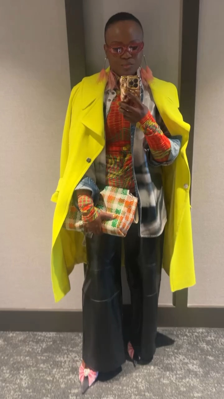 Love this NYFW look and how I layered each piece. I’ve tagged items below so you can achieve the same or similar look 🔥♥️🤩 For the other items that aren’t on LTK, my neon trench coat is old ASOS, bag and trousers are old ZARA and orange dress (layered as a top) is from KAI Collective. 

#LTKstyletip #LTKSeasonal #LTKSpringSale