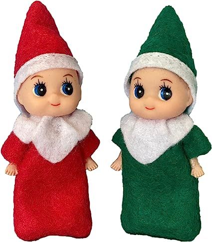 Elf Baby Twins- Two Little Christmas Elves, an Elf Baby Boy and Elf Baby Girl are Perfect Accesso... | Amazon (US)