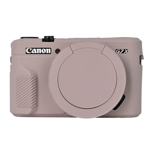 Easy Hood Camera Case with Removable Lens Cover for Canon G7X Mark II-Grey | Amazon (US)