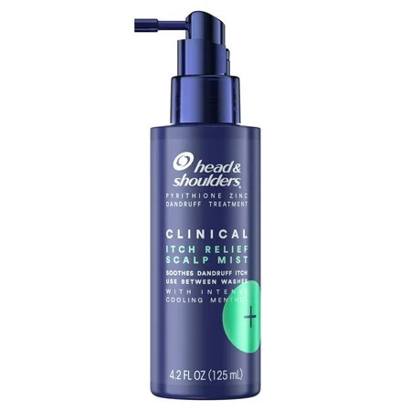 Head and Shoulders Dandruff Treatment, Clinical Itch Relief Mist, 4.2 oz | Walmart (US)