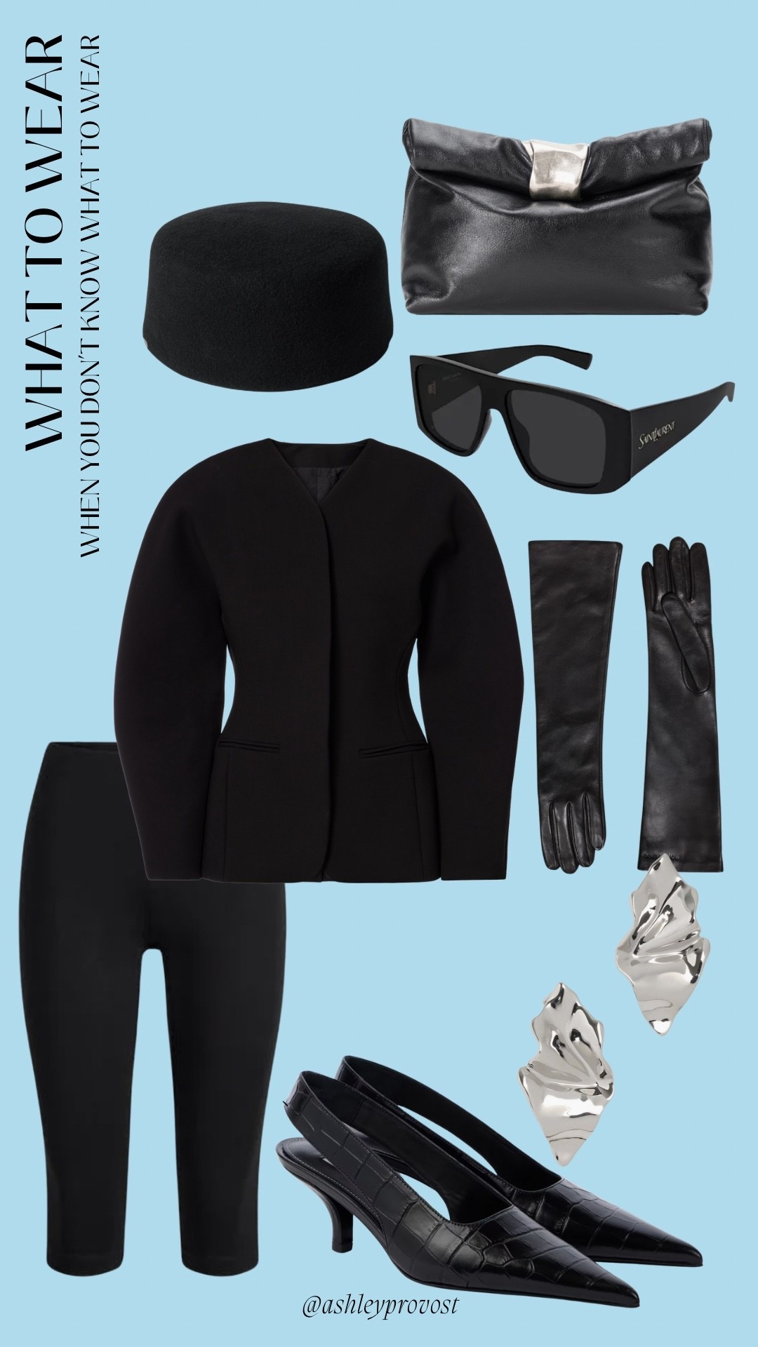 What I would wear on date night. You could also swap out the heels for a flat, change the earrings to something a bit smaller, change the clutch to an over the shoulder bag and then you could wear this during the day. ￼

#LTKWorkwear #LTKselfcare #LTKootd