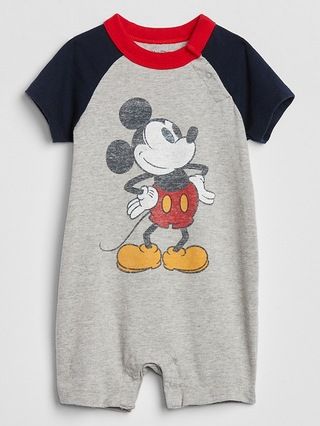 babyGap | Disney Mickey Mouse Shorty One-Piece | Gap Factory