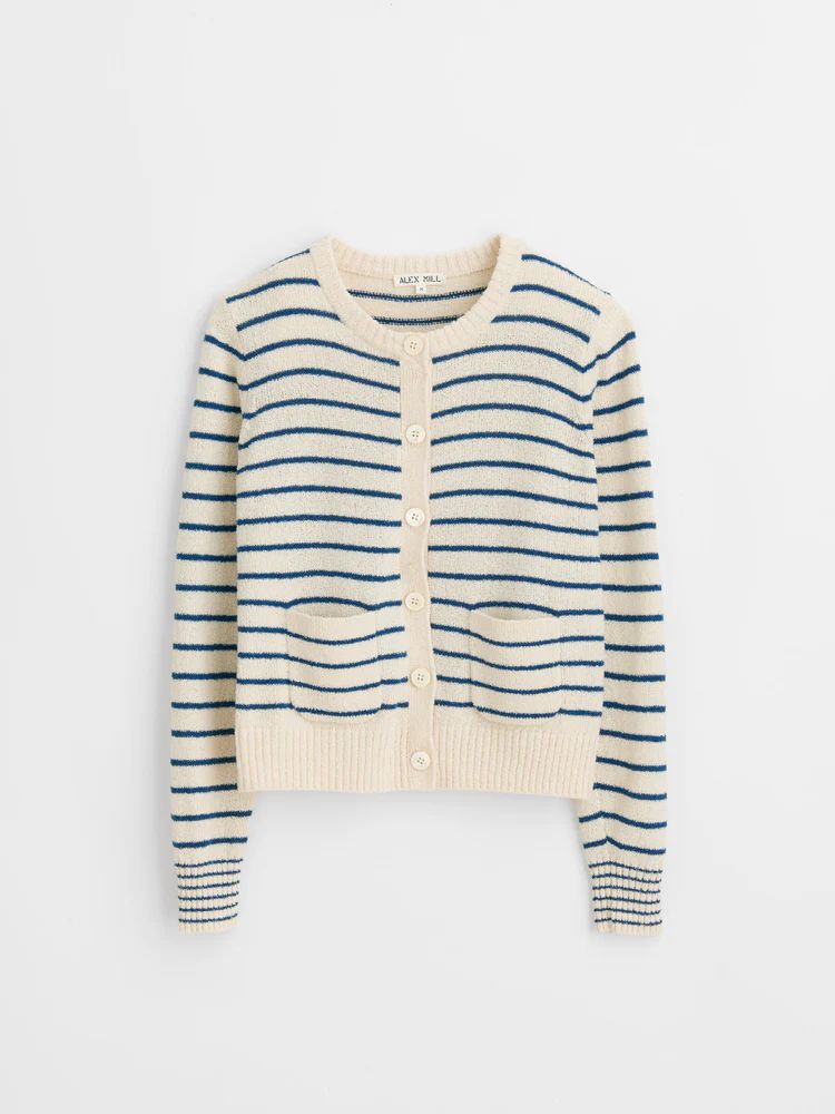 Stripe Honey Cardigan | Alex Mill