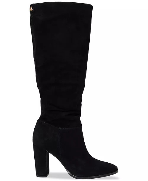 Lauren Ralph Lauren Women's Artizan II Tall Slouch Boots - Macy's | Macy's