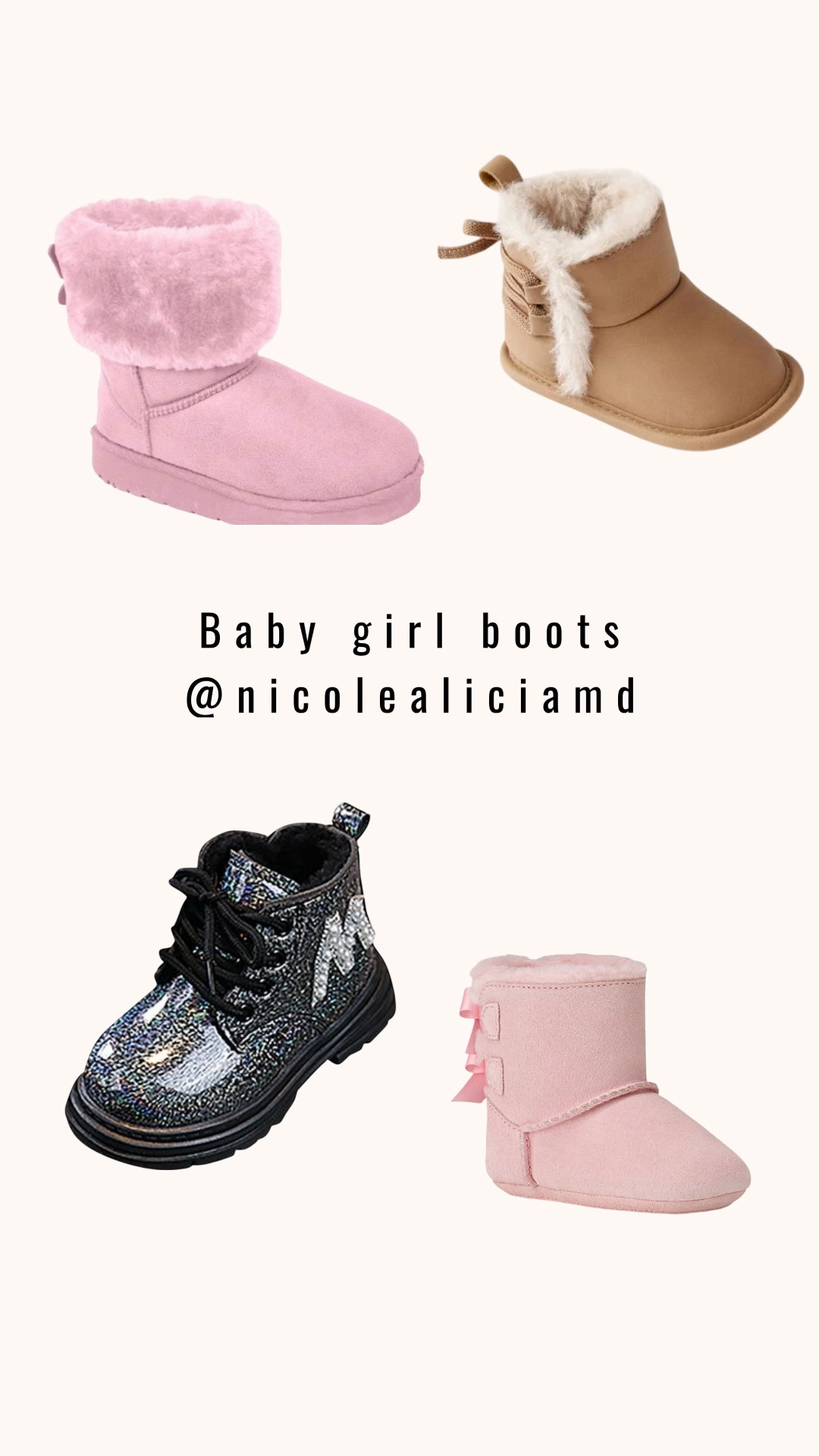 Baby girl boots! 

#LTKmomlife #LTKBaby