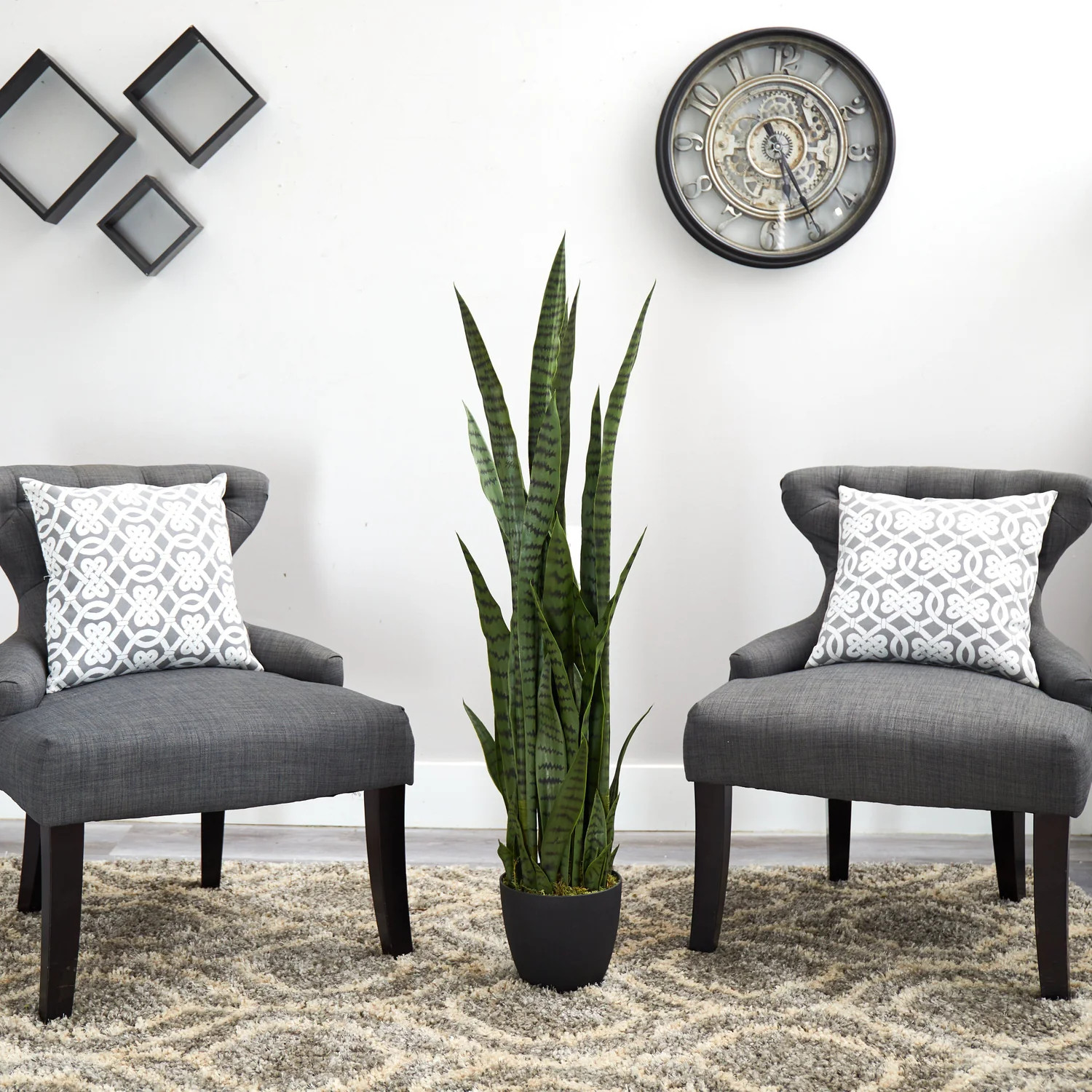 46\u201d Sansevieria Artificial Plant | Nearly Natural | Nearly Natural