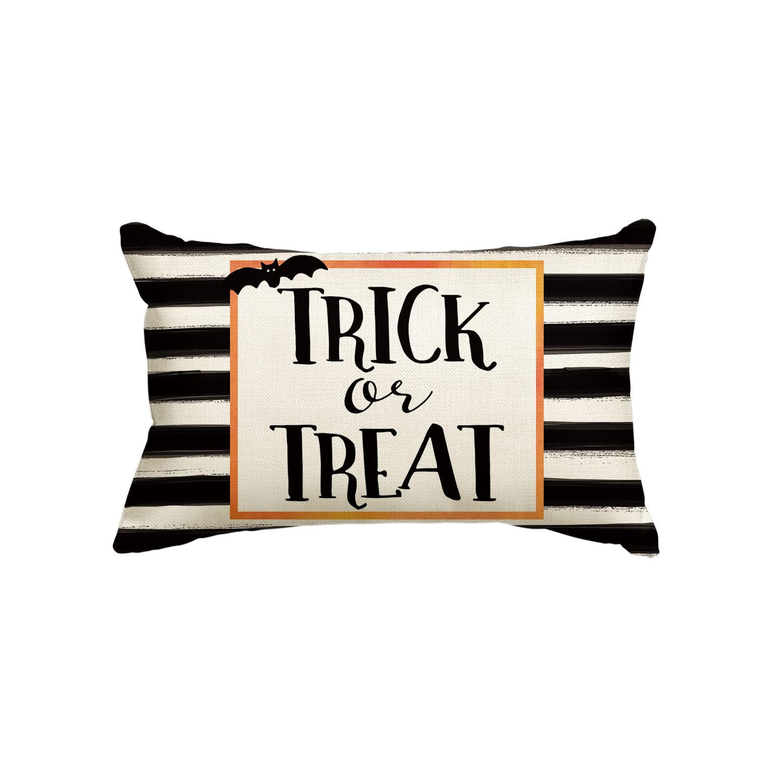 Artoid Mode Stripe Trick or Treat Halloween Pillow Cover 12 x 20 Inch | Walmart (US)