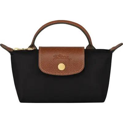 Longchamp Le Pliage Cosmetics Case in Black at Nordstrom | Nordstrom