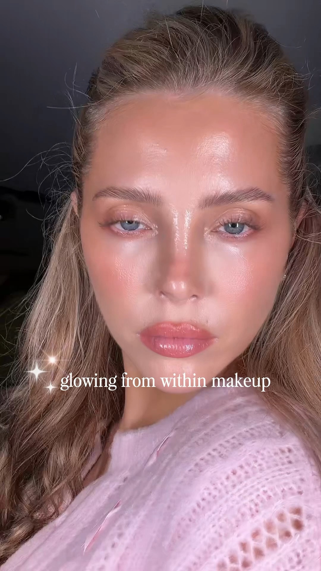 Glowing from within makeup ✨ color info: 
Brow gel: clear 
Concealer: 150N 
Foundation stick: chiffon 
Bronzer:cove 
Blush: lychee 
Lip liner: not sure 
Lip oil: 201 rosewood blush 
Dior glow stick: bubble 
Dior pallet: 001 universal glow 
Mascara: brown 
Setting powder: translucent

#LTKgrwm #LTKBeauty