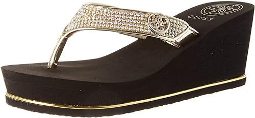 GUESS Women's Sarraly Wedge Sandal | Amazon (US)