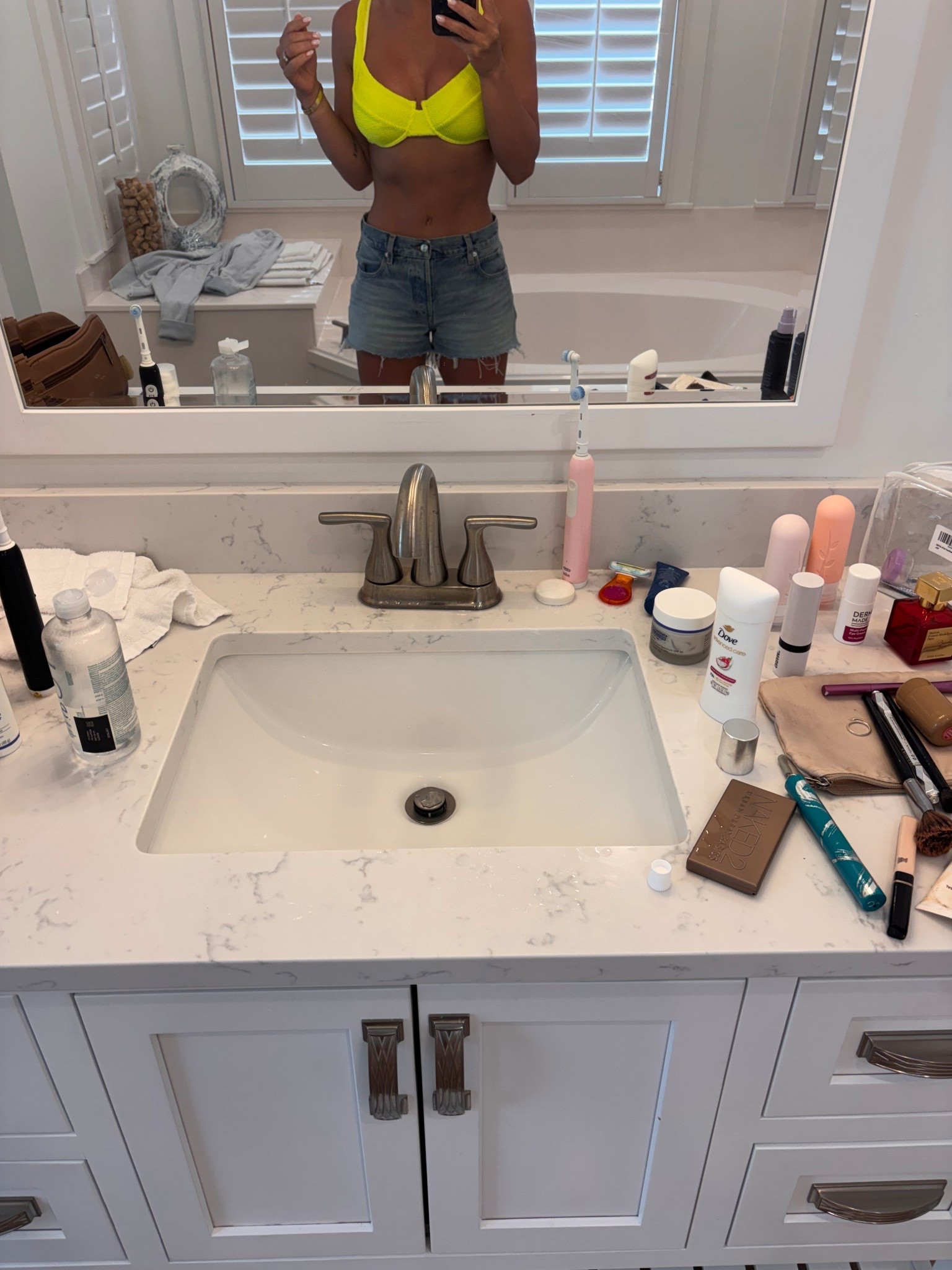 New favorite Frame Denim Shorts! Perfect fit and so flattering. Wearing size 24

#LTKootd #LTKTravel #LTKmomlife