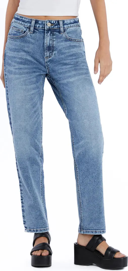 High Waist Ankle Straight Leg Jeans | Nordstrom