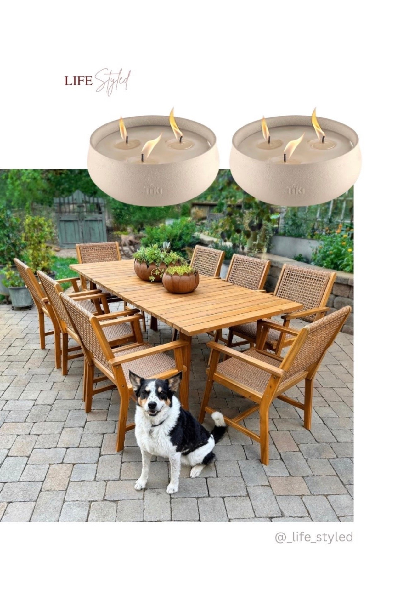Patio dinner core 🤍

#LTKHome #LTKSaleAlert #LTKfoodie