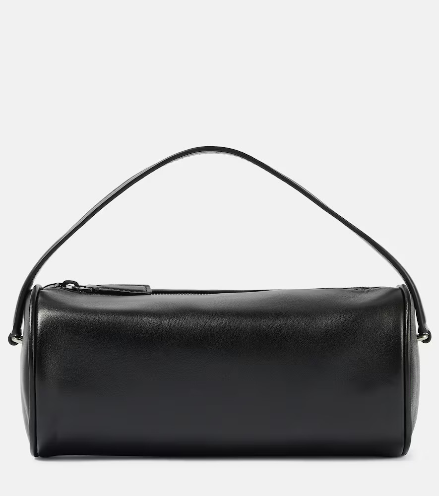 The Row Round '90s leather tote bag | Mytheresa (UK)