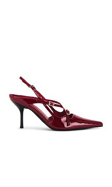 Jeffrey Campbell Fax-Me Pumps in Dark Red from Revolve.com | Revolve Clothing (Global)