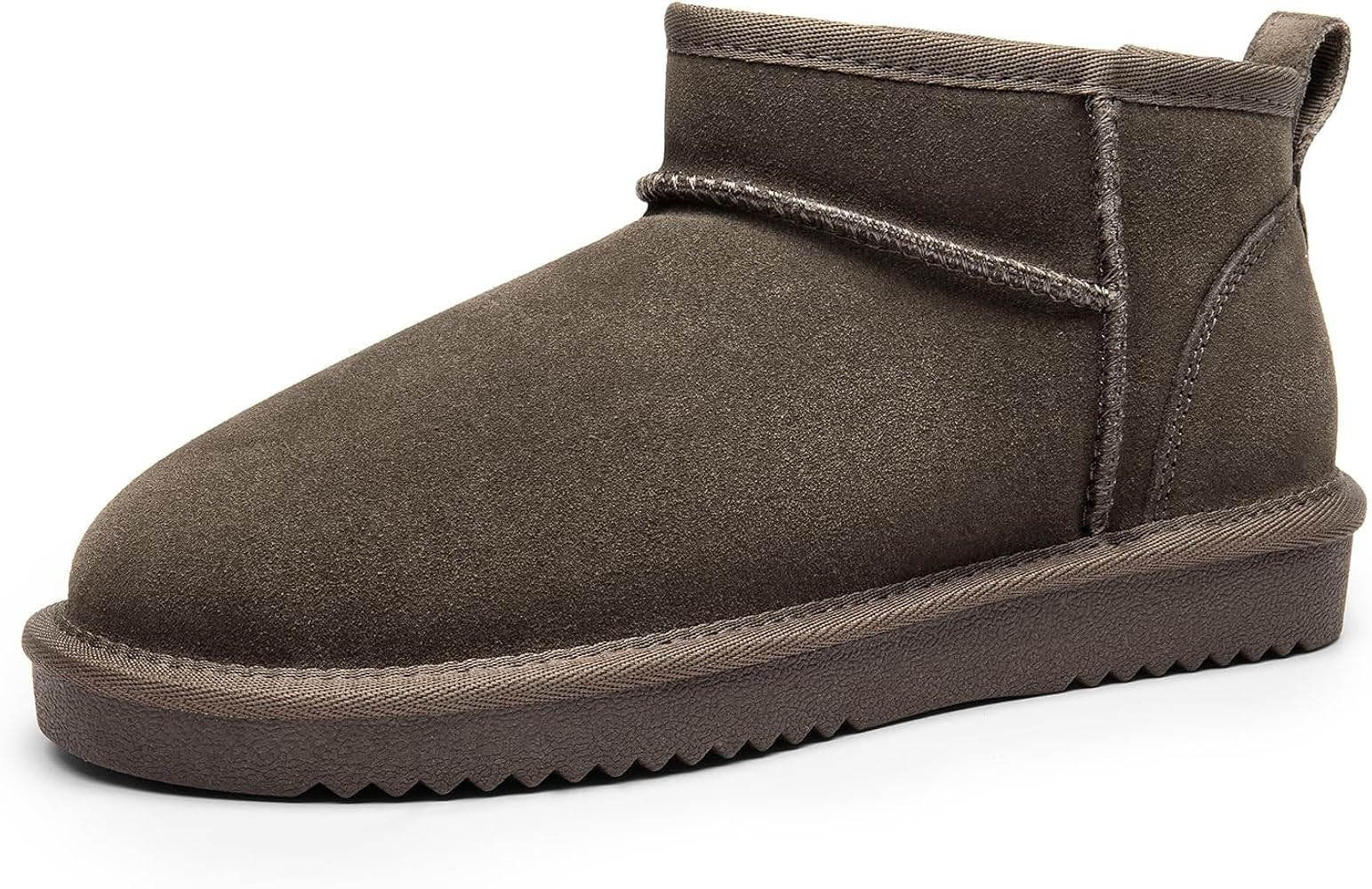 DREAM PAIRS Ankle Winter Mini Boots for Women Genuine Suede Faux Fur Lining Water Resistant Warm ... | Amazon (CA)