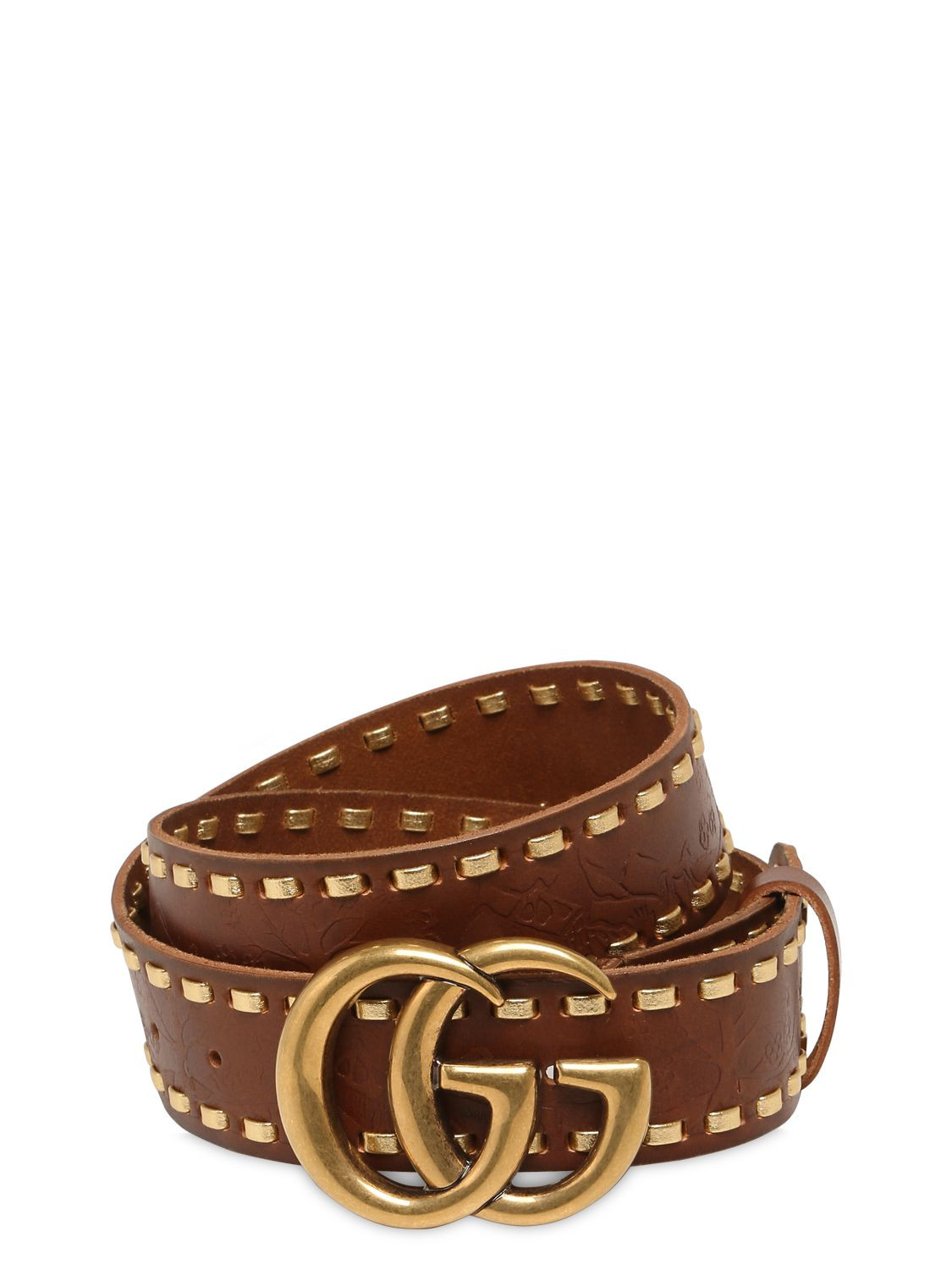 GG MARMONT LEATHER BELT | Luisaviaroma