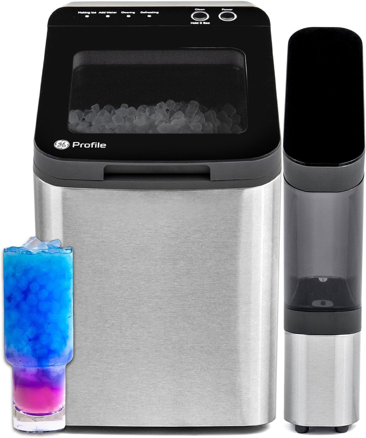 GE Profile Opal 1.0 Nugget Ice Maker with Side Tank| Countertop Pebble Ice Maker | Portable Ice M... | Amazon (US)