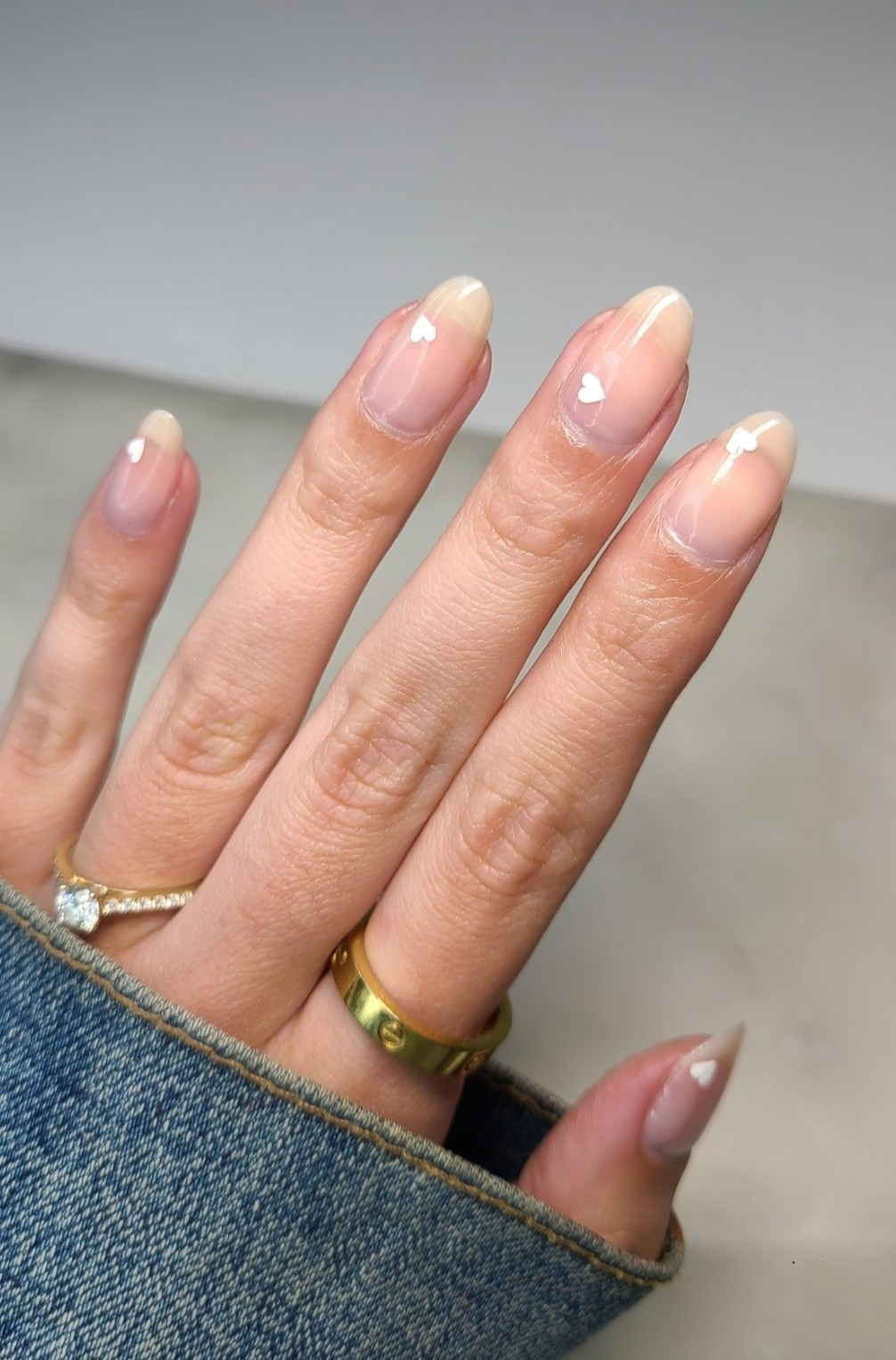 small white hearts for the bride to be wedding nail inspo 🤍🕊💍

#LTKstyletip #LTKbeauty #LTKwedding